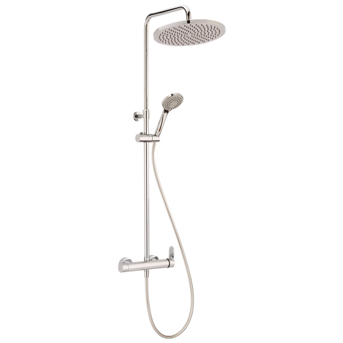 Columna de ducha monomando Huber gris levedad