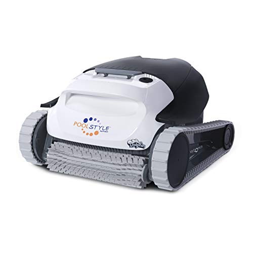 Robot limpiafondos automático DOLPHIN - Coberturas de hasta 8 m - Sistema de escaneo avanzado - Diseño fácil y fácil de usar - Accesorios para piscinas - 2 años de garantía Maytronics PoolStyle