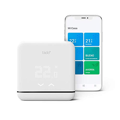 tado ° Control inteligente de AC y control de bomba de calor V3+, fácil autoinstalación, diseño alemán