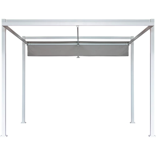 Pérgola de aluminio Equinox taupe 320x360 cm