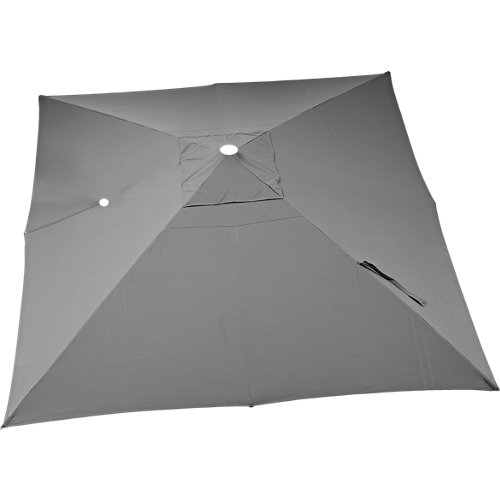 Funda sombrilla led antracita Sonora 280x390 cm