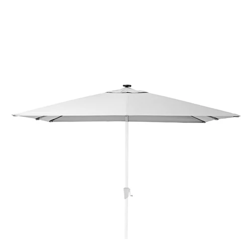 Paraguas de exterior con led Sonorous blanco 290 cm