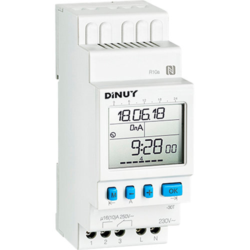 dinuy ih teb mc2 programador digital 2 modulos 2 canales