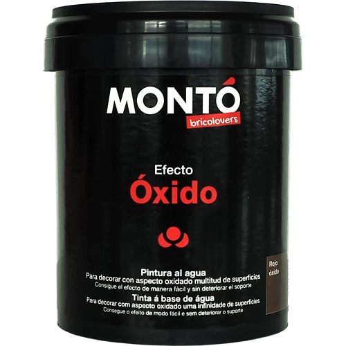 750 ml pintura oxidada montada