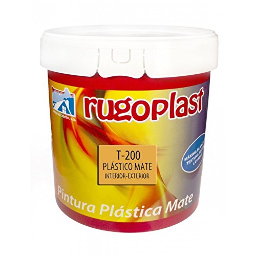 Pintura plástica blanca mate económica T-200 para las paredes de tu casa tanto de interior como de exterior (23 Kg) Entrega GRATIS 24 h.