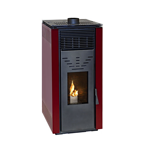Estufa de pellet sin tiro ventilado cero rem 10kw