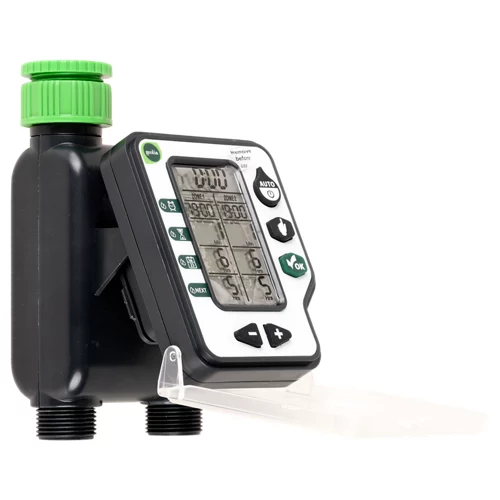 Programador de grifo digital bidireccional Geolia con entrada de sensor de lluvia