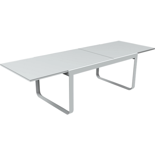 Mesa extensible de aluminio Owens 75x160/280 cm