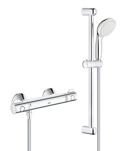 Conjunto de ducha Grohe Grohtherm 800 con termostato de ducha 1/2