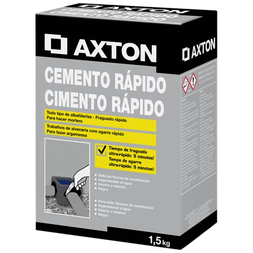 Cemento rápido Axton 1,5 kg