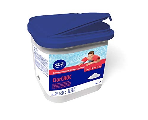 Gre 76004 - Cloro de choque granulado, acción de choque, 5 kg