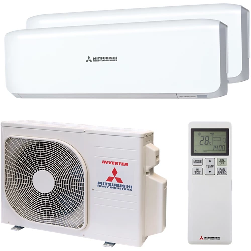 Aire acondicionado 2x1 mitsubishi 45zm06w 3000+3000 fg