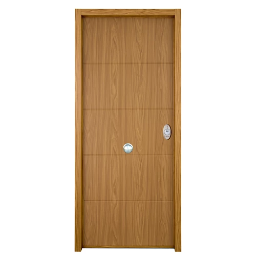 Serie V puerta blindada entrada izquierda roble / roble chandelier 89x206cm