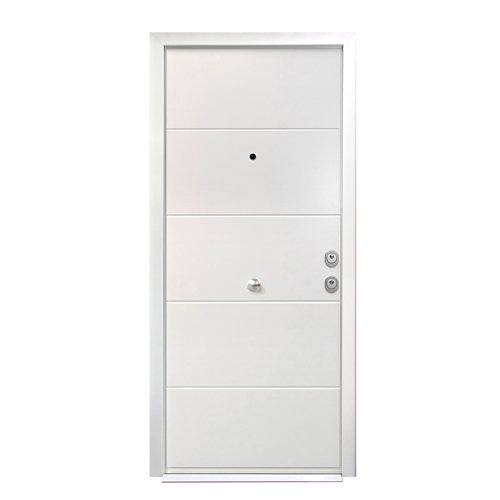 Claraboya puerta entrada blindada izquierda 89x206cm