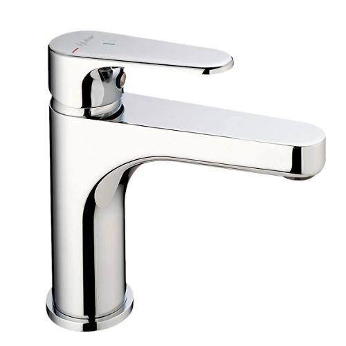 grifo de lavabo cromado huber h3