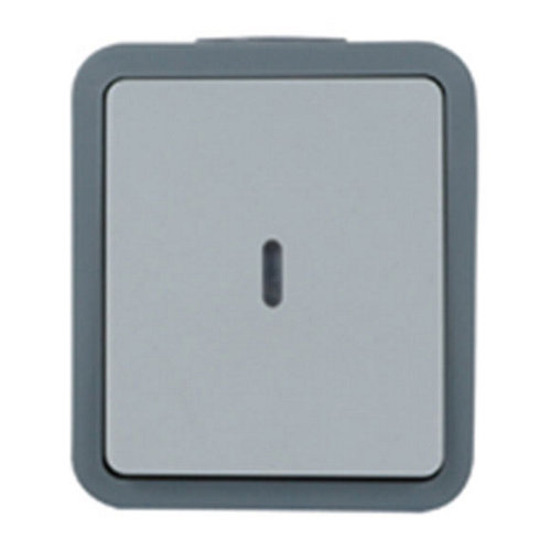 Pulsador luz lexman lexman extreme ip55 gris