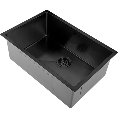 Fregadero Andemen rectangular de acero inoxidable 80x68cm