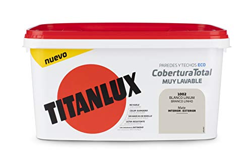 Titanlux Titan Pintura Plastica Cobertura Total 4L
