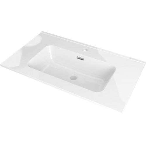 Mi lavabo blanco 101x18x46 cm