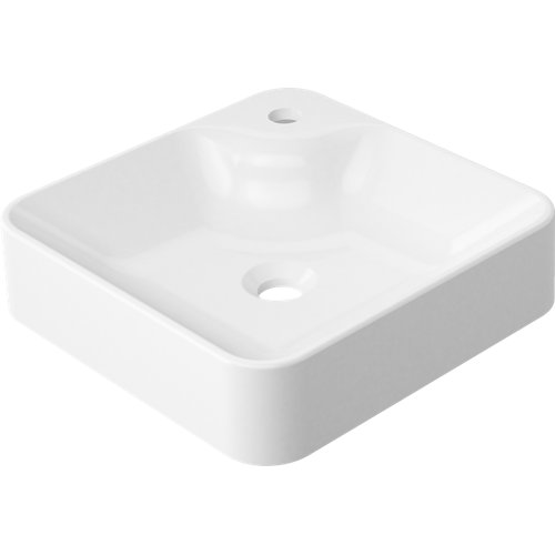 Lavabo blanco 40x10x7,8 cm