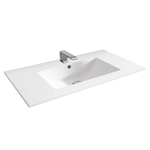 Lavabo Viso Blanco 101x18x46 cm