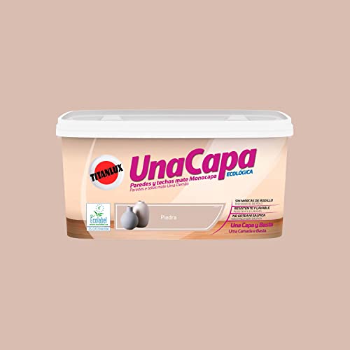 Titanlux Pintura Mural Monocapa Piedra 4 L