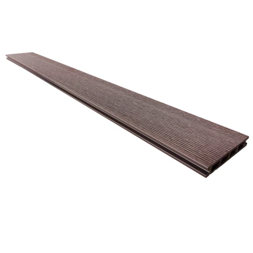 Lama chocolate fabricada en material composite de 14,5x240 cm y 21 mm
