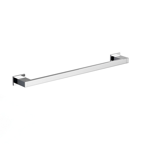 Toallero Kubo gris / plata cromo