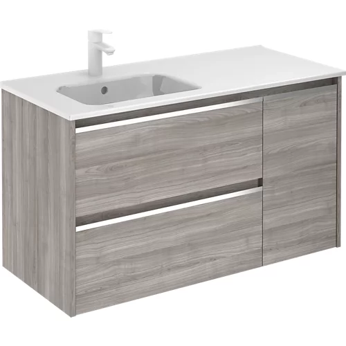 Nuevo mueble de baño beta gris 100 x 45 cm