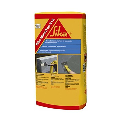 Sika sika monotope 612 - Mortero de reparación gris bolsa 25kg