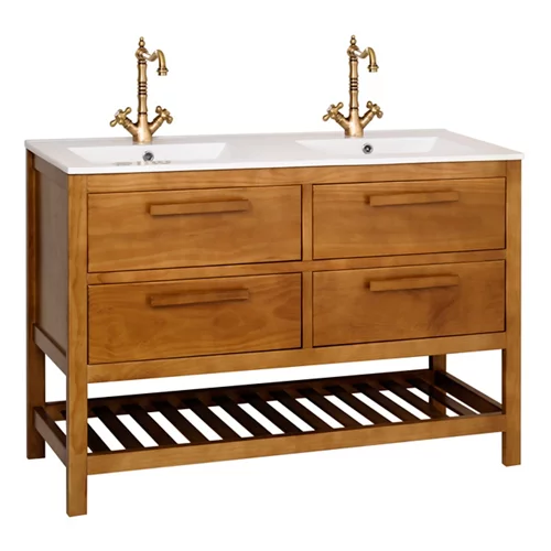 Mueble de baño amazon color tierra 120 x 45 cm