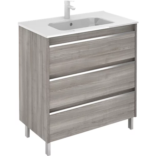 Nuevo mueble de baño beta gris 80 x 45 cm