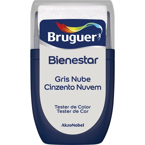 Tester pintura bienestar 30 ml nube gris