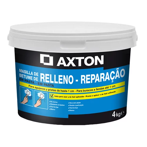 Pasta de yeso para rellenar axton 4 kg