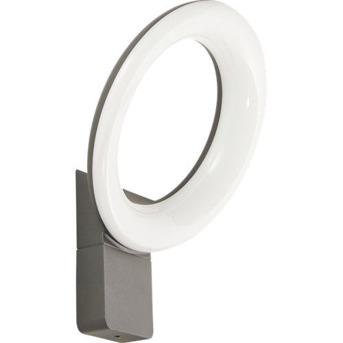 Aplique LED inspira quito gris galvanizado