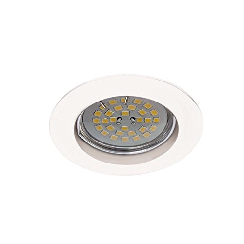 Wonderlamp W-E000024 Basic Basic Empotrable redondo, fijo, blanco [Clase de eficiencia energética A+]