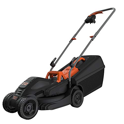 BLACK+DECKER BEMW351, Cortacésped eléctrico 1.000 W, Ancho de corte 32 cm
