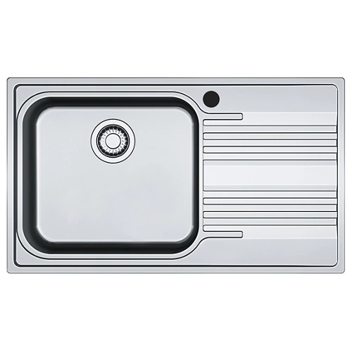 Fregadero Franke smart rectangular de acero inoxidable con desagüe de 60x86cm