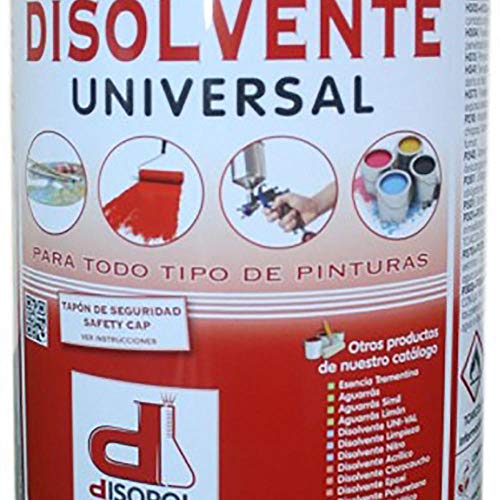 DISOPOL DISOLVENTE LIMPIADOR UNITAL ENVASE METÁLICO NITRO DDUNI12 * 1CH 1 LT