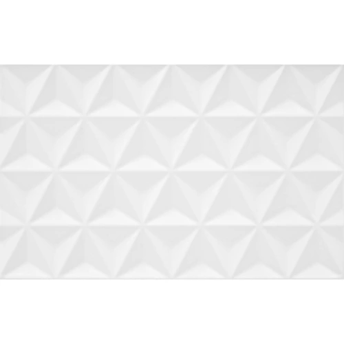Azulejos 3d blanco mate 25x40 cm