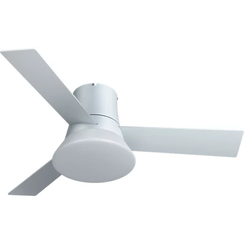 ventilador de techo con luz inspire blanco tivano 112 cm motor aguja