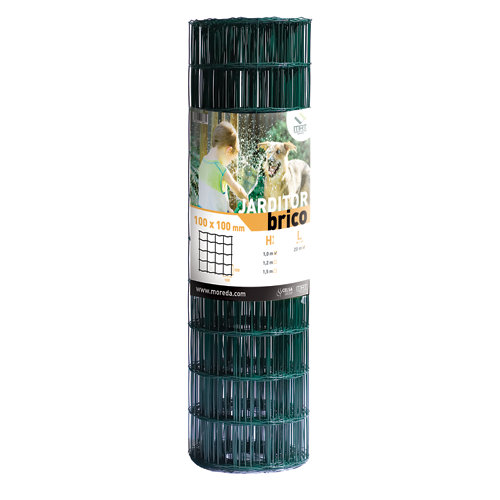 Malla soldada de acero galvanizado 1,5x20m