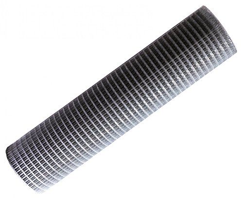 Malla soldada galvanizada 1x5 Mt - 13x13x0,9 mm
