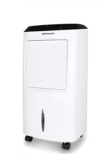 Orbegozo Air 52 Climatizador por evaporación 3 en 1, 3 velocidades, Temporizador, Mando a distancia, Acumuladores de frío, Depósito 10 l, 65 W