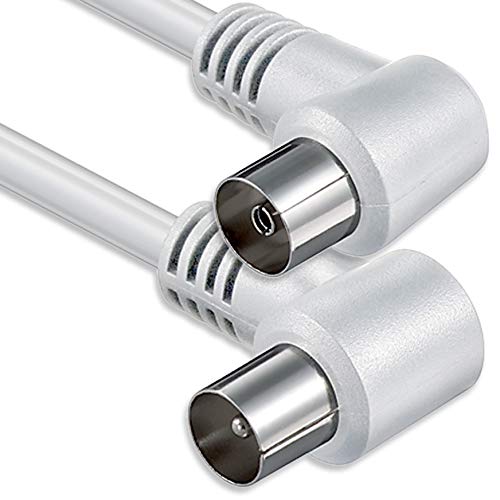 Cable coaxial 1aTTack para antena, conector coaxial F a conector coaxial F, doble blindaje, 75db 85db 100db 110db 120db 125db