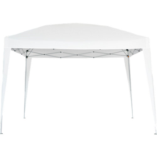 Carpa blanca de 295x295 cm fabricada en acero eori