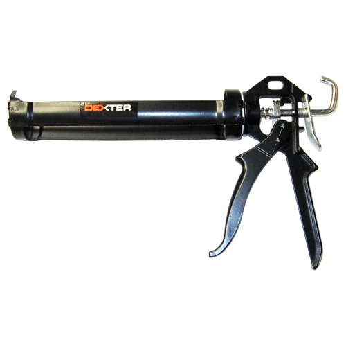 Pistola de silicona dexter negra mate