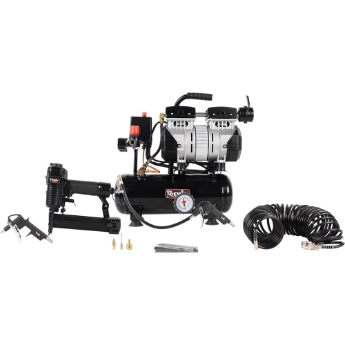 Conjunto compresor silencioso cevik pro con potencia de 580 w y depósito de 6 l
