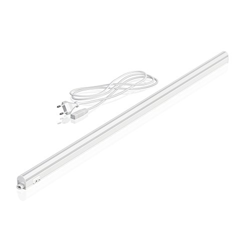 LED parlante iluminado debajo del gabinete RIGEL, enchufe, 87 cm, blanco, 11,2 W, 1118 lm