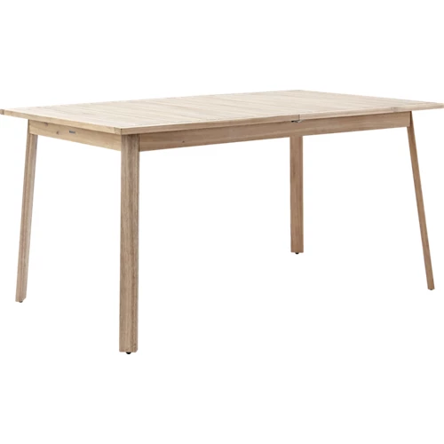 Mesa extensible Solis de madera marrón 75x150/200 cm